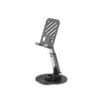 Foldable Metal Phone & Tablet Stand – 360° Rotating Adjustable Desktop Holder