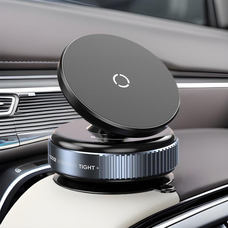 360° Magnetic Phone Holder Stand – Adjustable Foldable Metal Desktop & Car Mount