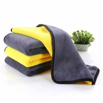Premium Double-Sided Microfiber Car Drying Towel | Ultra Absorbent Lint-Free Cleaning Cloth