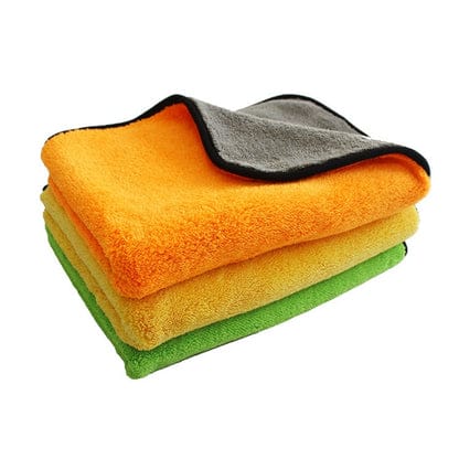 Premium Double-Sided Microfiber Car Drying Towel | Ultra Absorbent Lint-Free Cleaning Cloth