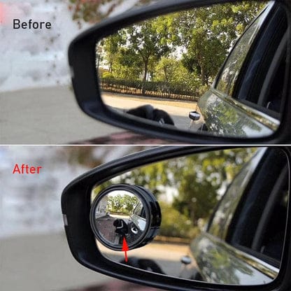 360° Adjustable Car Blind Spot Mirror | HD Wide Angle Rear View Mirror (2PCS)