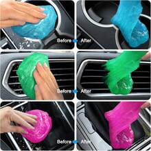 Magic Car Cleaning Gel – Universal Dust Cleaner for Car Interior, Keyboard, Air Vents & Electronics (4-Pack)
