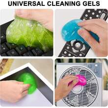 Magic Car Cleaning Gel – Universal Dust Cleaner for Car Interior, Keyboard, Air Vents & Electronics (4-Pack)